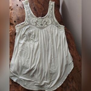 American Eagle Outfitters Lace Tank Top